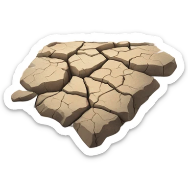 drought Land sticker