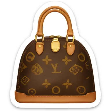 LV bag sticker