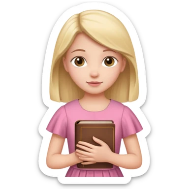 Girly girl gospel biblia sticker