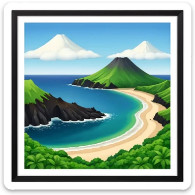 azores island sticker