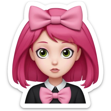 Blossom from powerpuff girls sticker