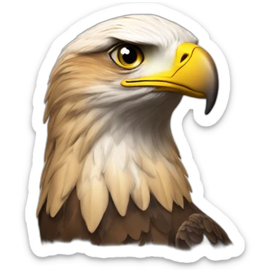 Erlandskian Golden Eagle sticker