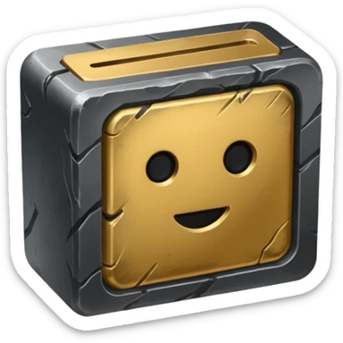 Niggerite ingot sticker
