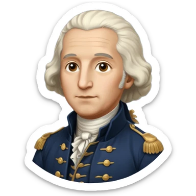 George Washington sticker
