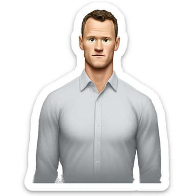 Jonathan Toews shirt unbuttoned sticker