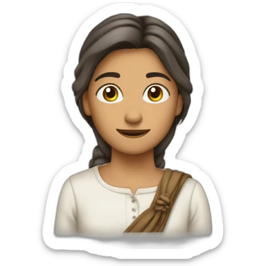 Brun ténébreux qui fais de la voile  sticker