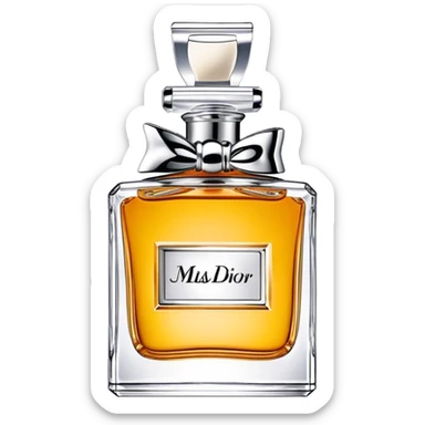 Dior parfume miss dior sticker
