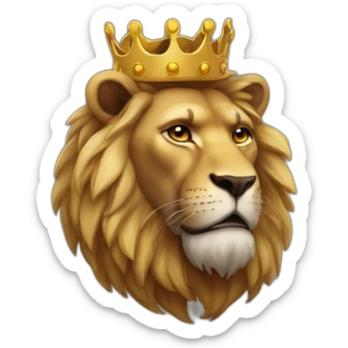 King of jungle sticker