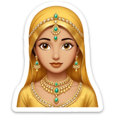 Desi rich aesthetic vibes sticker
