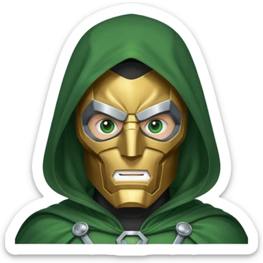 doctor doom sticker
