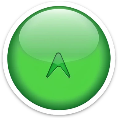 Green tick in blue colour sticker