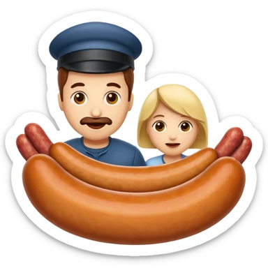 sausage eaters sticker