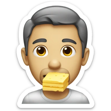 Butter eater sticker