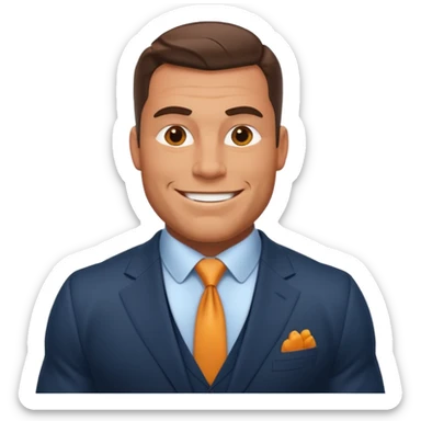 Make me a nice super cool and very huge man who knows all the things about everyone sticker