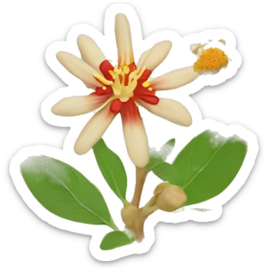 ashwagandha with flower sticker