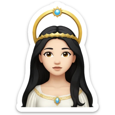 Rosalia (the singer) virgin. (Use lux album cover as reference) sticker