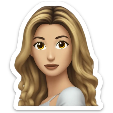 Belen Rodriguez sticker