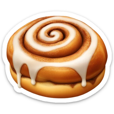 Cinnamon bun sticker