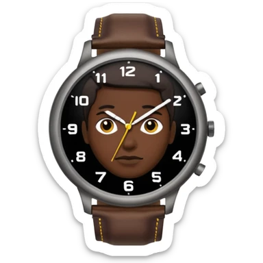 imarcoon nscription "1 hour" sticker