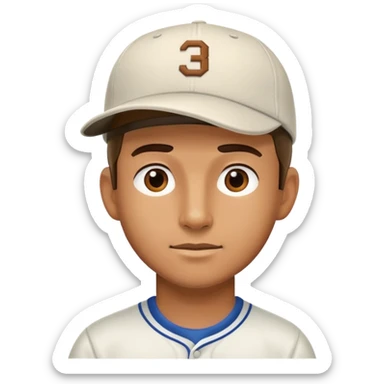 A man pushing  sticker