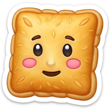Hash brown sticker