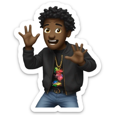 Lil uzi dancing sticker