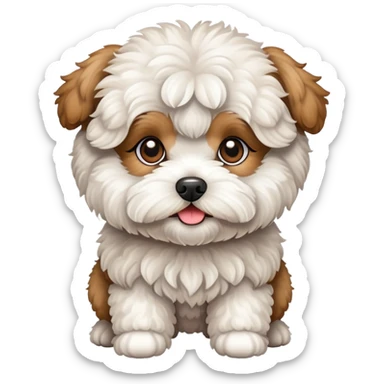 Maltipoo dog sticker