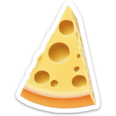 sparkly glittery blue purple and pink gradient planet with a saturn ring dripping cheese from the ring sticker