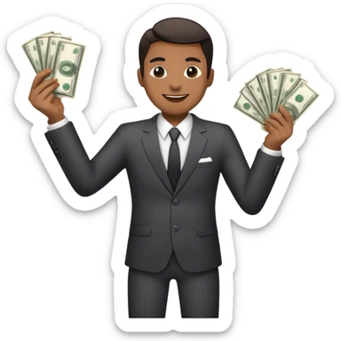 brand making millions of dollars sticker