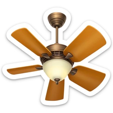 Celling fan sticker