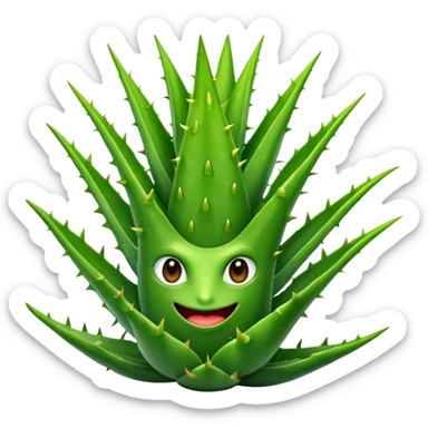 pianta ALOE VERA sticker