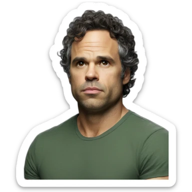 Mark Ruffalo serious sticker