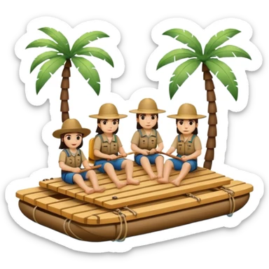 apache zookeeper on a raft sticker