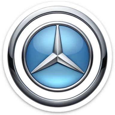 Mercedes Logo sticker