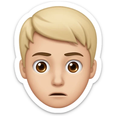 Someone with a the fuck do you mean face “emoji”  sticker