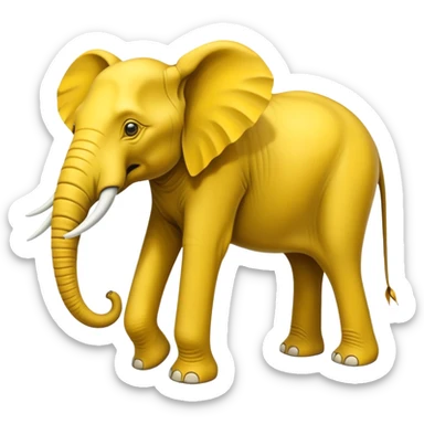 spam land surreal - surreal elephants with long legs like insects - from Salvador Dali's paintings with long legs like praying mantises sticker