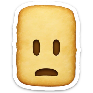 mcdonalds hashbrown no face sticker