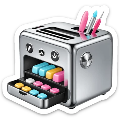 manicure appliance sticker