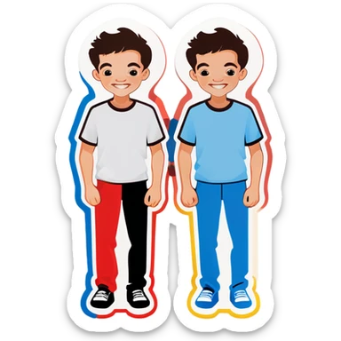 Brothers sticker
