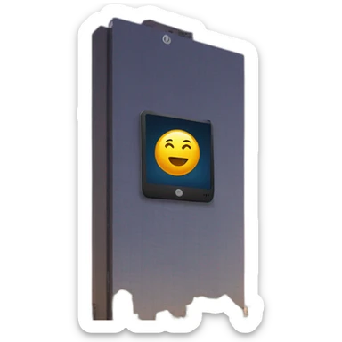 phone to billboard sticker