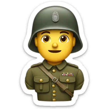 World war 2 german soldier  sticker