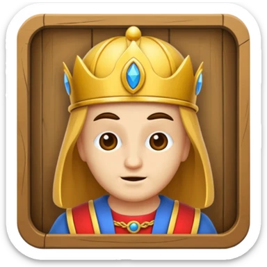 pretre du moyen age sticker