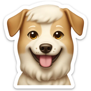 Cheesecake dog sticker