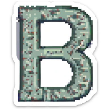 The number 2 with the letter D under it sticker