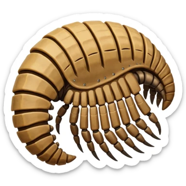 Trilobite sticker