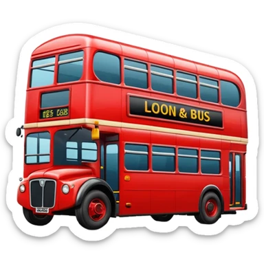 London Bus sticker