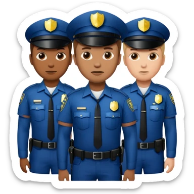 Survey cops sticker
