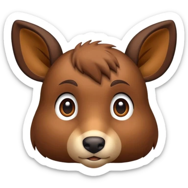 A young buck in the third year sticker