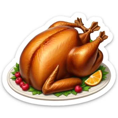 roast turkey sticker