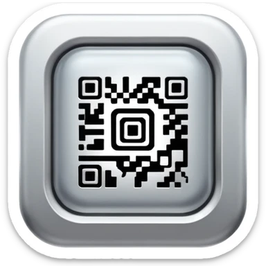 qr code badge sticker